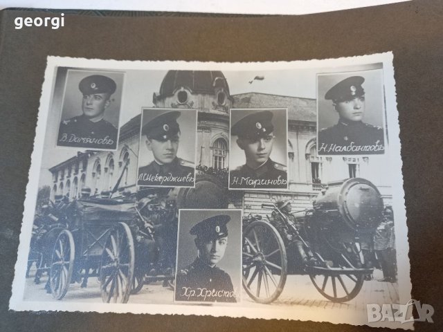 Стар военен албум на царски офицер, снимка 4 - Антикварни и старинни предмети - 37825899