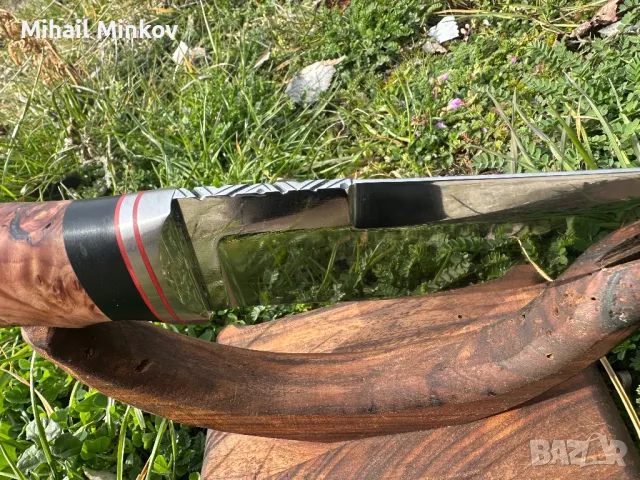Продавам ръчно изработен ловен нож, снимка 8 - Ножове - 49342475