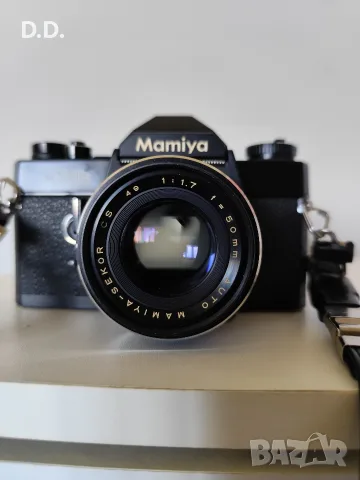 Mamiya NC1000s с обектив 50мм F1.7, снимка 2 - Обективи и филтри - 55715143