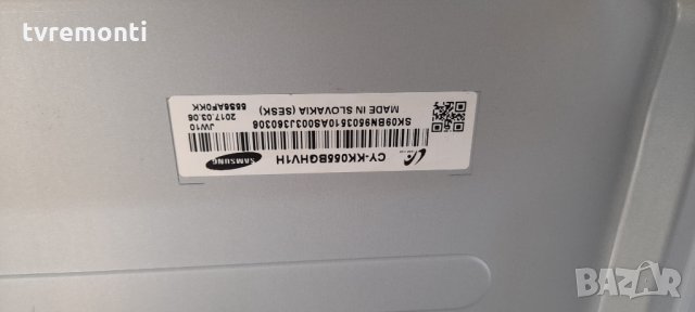 лед диоди от дисплей CY-KK055BGHV1H от телевизор SAMSUNG модел UE55K5579SU