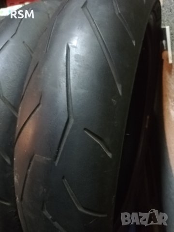 Гуми PIRELLI Diablo Rosso II 120/70/17, снимка 5 - Гуми и джанти - 31578179