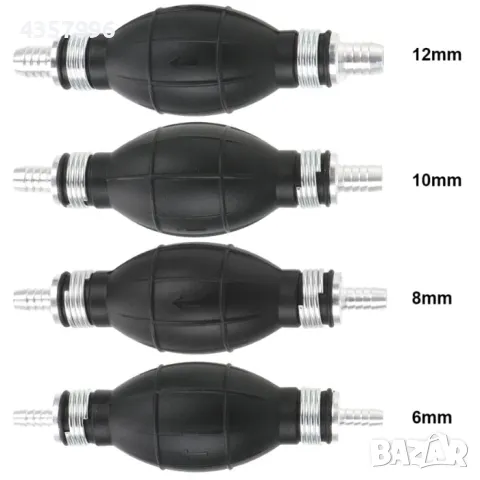  Ръчна помпа за подкачване ДИЗЕЛ - 8мм, снимка 4 - Аксесоари и консумативи - 49881267