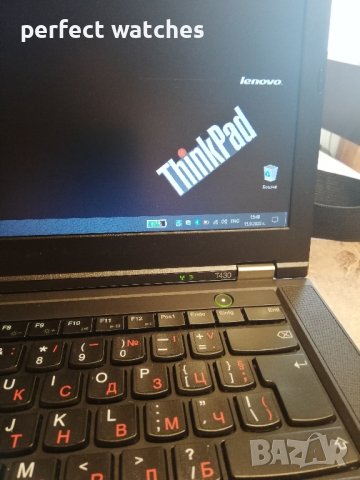 Лаптоп Lenovo Thinkpad T430 с чанта и безжична мишка, снимка 5 - Лаптопи за дома - 42212504