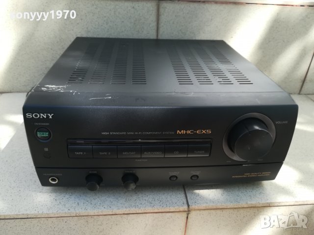 SONY TA-EX5 MADE IN JAPAN 0809211702, снимка 3 - Ресийвъри, усилватели, смесителни пултове - 34068426