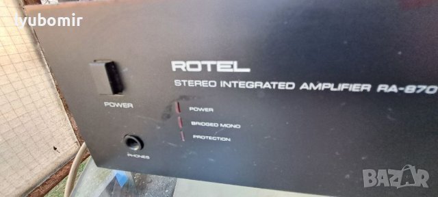 ROTEL RA-870, снимка 4 - Ресийвъри, усилватели, смесителни пултове - 40193920