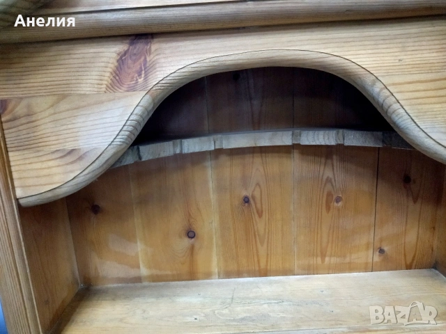 Винтидж стенна етажерка от скандинавски бор , снимка 4 - Декорация за дома - 53052564