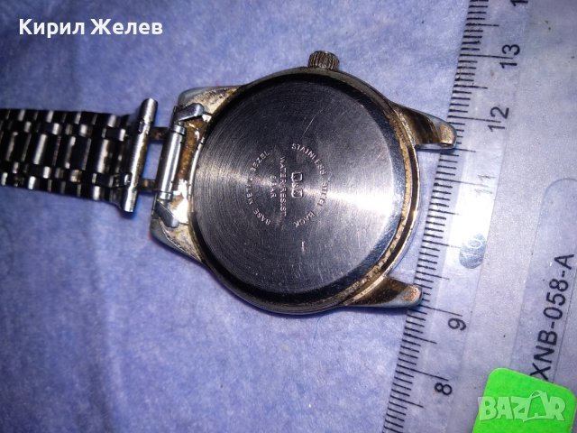Q&Q Кю и Кю КВАРЦ ЯПОНСКИ МАРКОВ ЧАСОВНИК РЯДЪК МОДЕЛ 36552, снимка 2 - Мъжки - 39854417