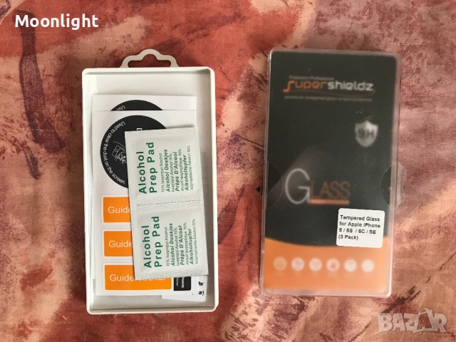 Стъклен протектор iphone SE/iPhone 5/5S / iPhone 5C, снимка 5 - Фолия, протектори - 53134966