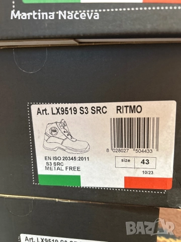 Panda Safety, модел RITMO S3 SRC , снимка 4 - Мъжки ботуши - 52815305