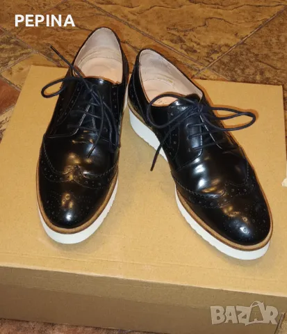 Дамски обувки- Оксфорд Minelli, снимка 5 - Дамски ежедневни обувки - 50423391