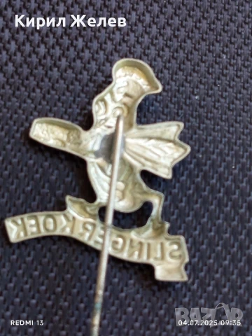 Две редки значки НИДЕРЛАНДИЯ SLINGERKOEK за КОЛЕКЦИЯ ДЕКОРАЦИЯ 29768, снимка 7 - Колекции - 50902651