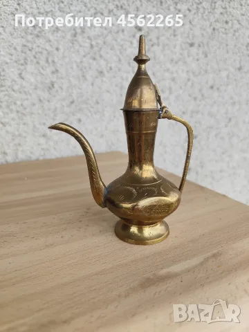 персийска бронзова кана за ракия и напитки, снимка 2 - Други - 56234646