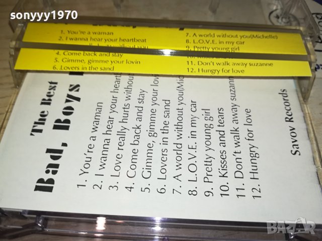 BAD BOYS BLUE-КАСЕТА 0111231031, снимка 9 - Аудио касети - 42804379