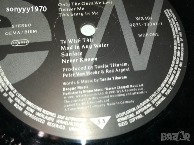 TANITA TIKARAM-ПЛОЧА ОТ АНГЛИЯ 2608251141, снимка 16 - Грамофонни плочи - 51493152