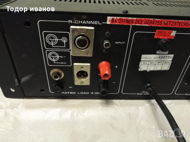 Stage audio-power amp, снимка 6 - Ресийвъри, усилватели, смесителни пултове - 31547312