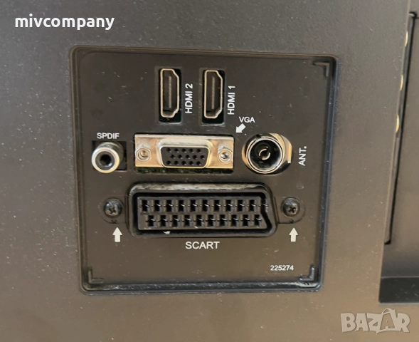 Телевизор 32" Crown HD Ready LED , 32100, DVB-T/C, USB, снимка 2 - Телевизори - 51922990