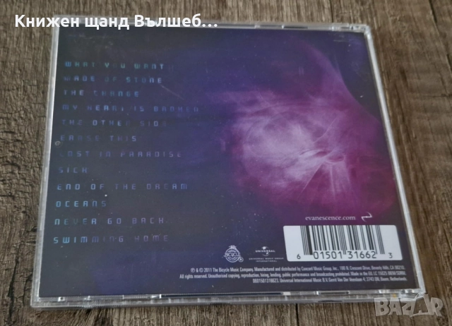 Компакт Дискове - Рок - Метъл: Evanescene – Evanescene, снимка 2 - CD дискове - 51736030