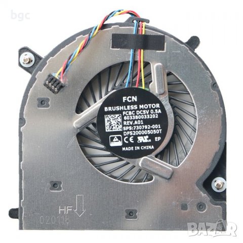 НОВ Вентилатор за HP Elitebook ZBOOK 730792-001 738393-001 738685-001 738686-001, снимка 3 - Лаптоп аксесоари - 39489914