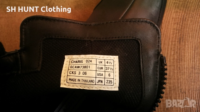 LACOSTE Boots Размер EUR 37 1/3 / UK 4 1/2 естествена кожа 38-13-S, снимка 15 - Дамски боти - 52654366