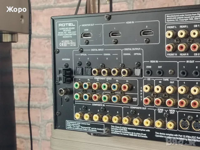 ⏯️Клип. Rotel RSX-1057 audiophile transistor receiver, снимка 8 - Ресийвъри, усилватели, смесителни пултове - 55844231