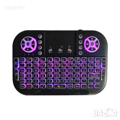 Нова 2в1 Безжична Клавиатура A8 (Bluetooth + USB), с Батерия и Тъчпад, снимка 2 - Клавиатури и мишки - 55879345
