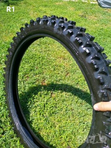 Предни Гуми METZELER 90/90-21, SAWA 80/90-21, снимка 6 - Гуми и джанти - 50652144