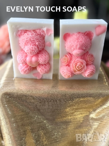 💕 Романтичен сапун „Сладка любов“, снимка 2 - Козметика за тяло - 52951094