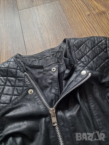 Страхотно дамско кожено яке MDK размер 38 , естествена кожа,, снимка 3 - Якета - 52475395