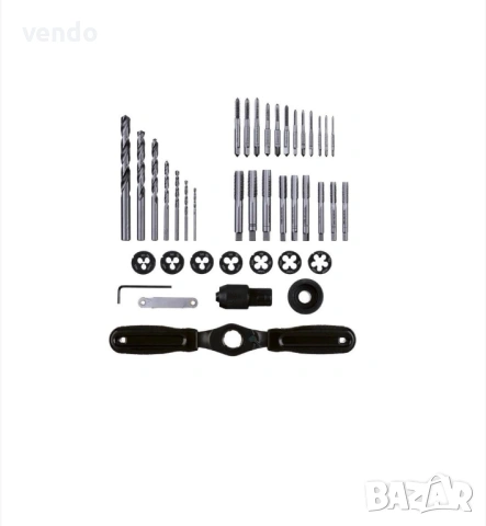 *ЧИСТО НОВ* PARKSIDE Комплект метчици и плашки , снимка 3 - Други инструменти - 53030944