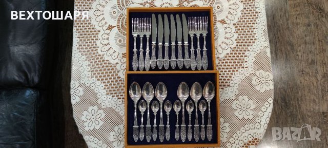 Уникален Комплект Руски Прибори за Хранене 