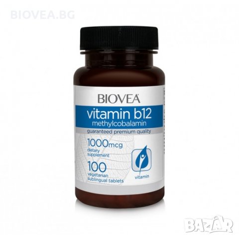 Хранителна добавка VITAMIN B12 (Methylcobalamin) 1000mcg 100 Tablet, снимка 1 - Хранителни добавки - 30021739