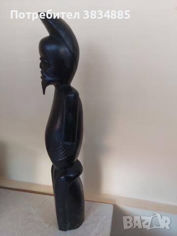 Фигура на монах от абаносово дърво , снимка 7 - Колекции - 44552909