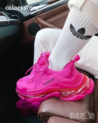 Дамски маратонки  Balenciaga Triple S Pink/BR163s