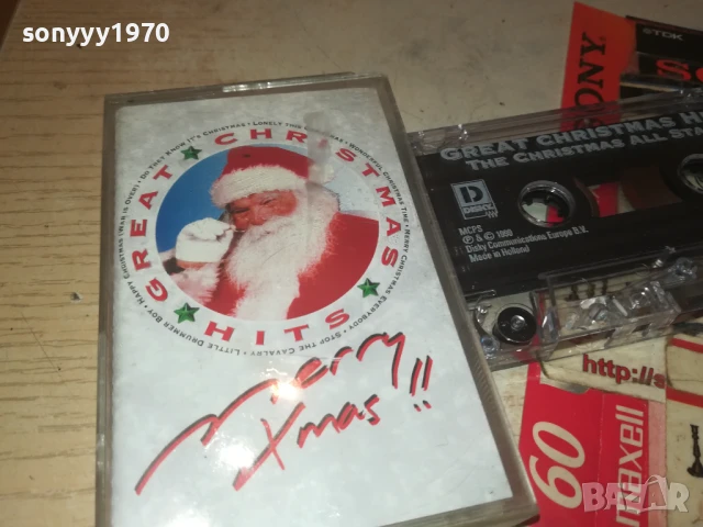 GREAT CHRISTMAS HITS-MADE IN HOLLAND-ORIGINAL TAPE 0308251815