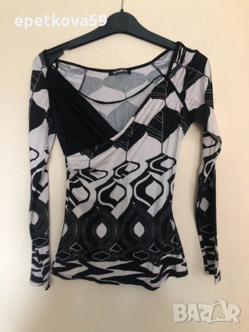 Дамска елегантна блуза с дълъг ръкав в размер S, снимка 1 - Блузи с дълъг ръкав и пуловери - 31887497