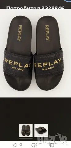 дамски чехли Replay , снимка 1