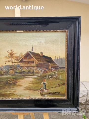 Превъзходна майсторска картина масло върху платно , снимка 5 - Картини - 52266508