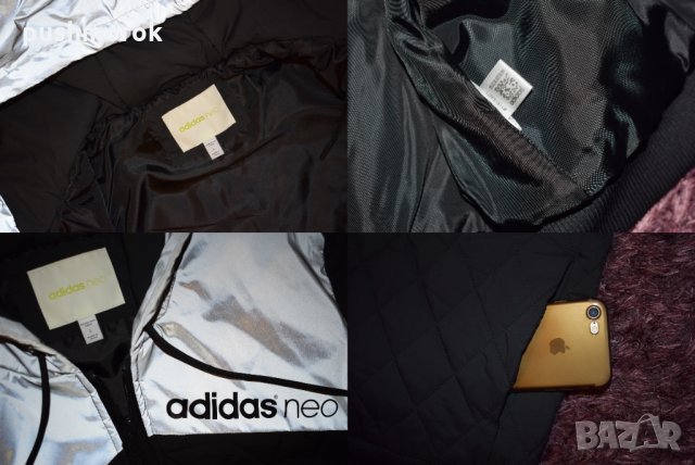 Adidas NEO Reflective Mens Jacket, снимка 10 - Якета - 31459195