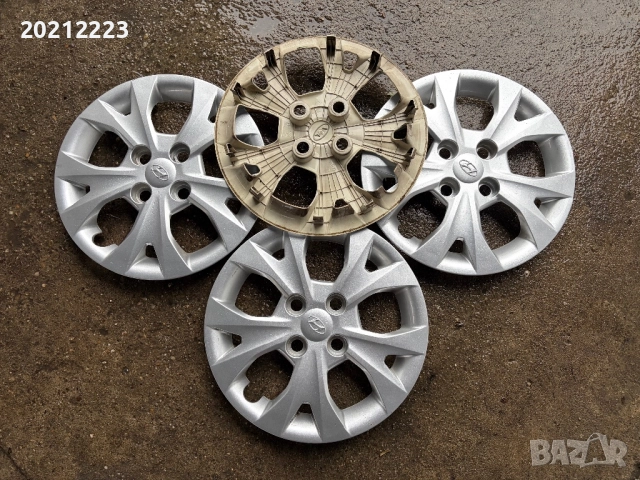 4 броя оригинални тасове за Hyundai i10  14, снимка 8 - Аксесоари и консумативи - 52671562