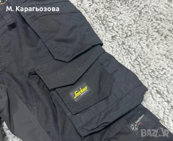 Нов Snickers 6241 AllroundWork Stretch Trousers, Размер 48, снимка 5 - Панталони - 53966975