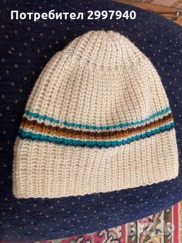 Зимна шапка ръчно плетена, снимка 18 - Шапки - 33755102