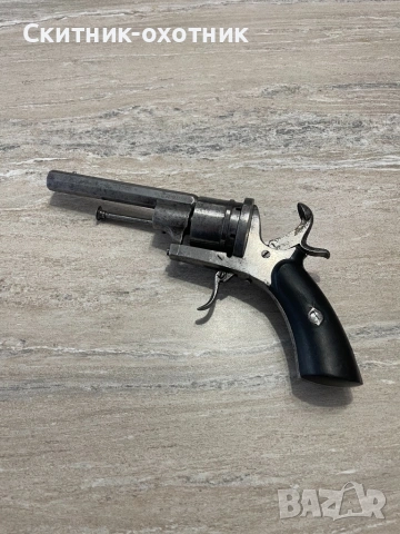Френски револвер от 19 век, снимка 12 - Антикварни и старинни предмети - 53146997