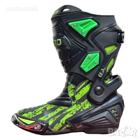 НОВ МОДЕЛ 2026 Мото ботуши спортни R-PRO от 41 до 48-ми размер пистов, снимка 4 - Аксесоари и консумативи - 52256249