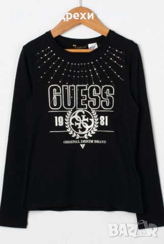 Детска блуза Guess 134-140 размер , снимка 1 - Детски Блузи и туники - 32375192