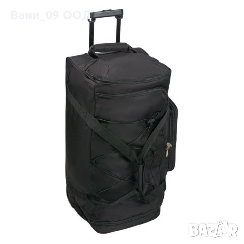 Пътнически сак с колелца и дълга дръжка