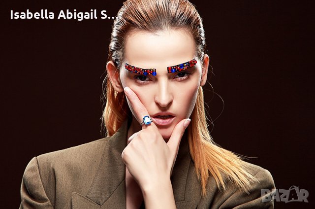 Женски пръстен с масивен аквамарин, снимка 2 - Пръстени - 30617844