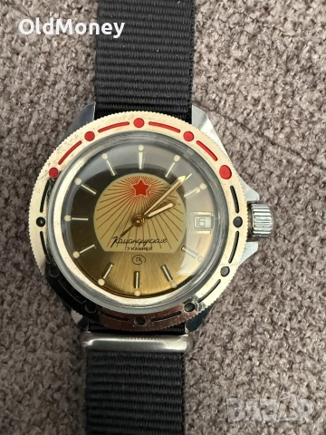 Съветски командирски часовник Восток , червена звезда Wostok Vostok, снимка 3 - Други - 52814476