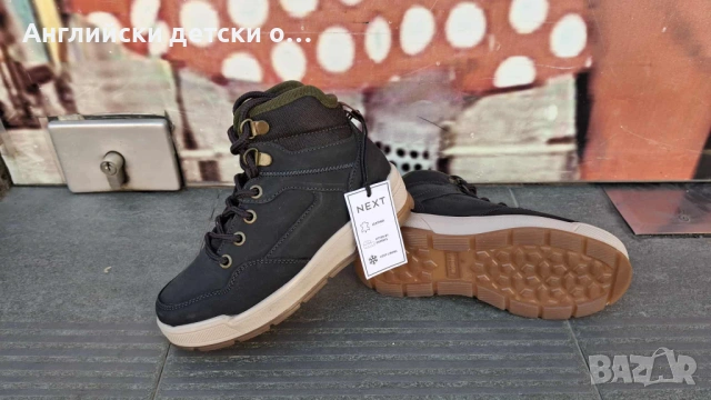 Английски кецове/боти естествена кожа Next , снимка 8 - Детски боти и ботуши - 53075887