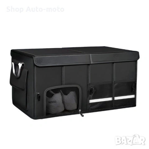 Органайзер за багажник Automat-сгъваем, 50x35x30см, Черен, снимка 6 - Аксесоари и консумативи - 53967297