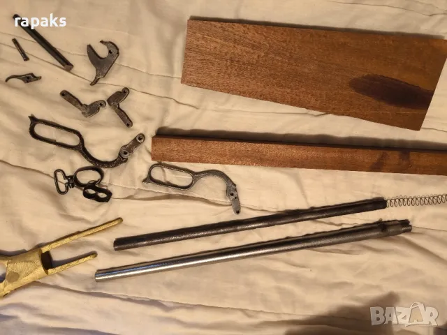 Лот части за карабина или пушка Уинчистър Winchester 1866

, снимка 5 - Антикварни и старинни предмети - 49848428